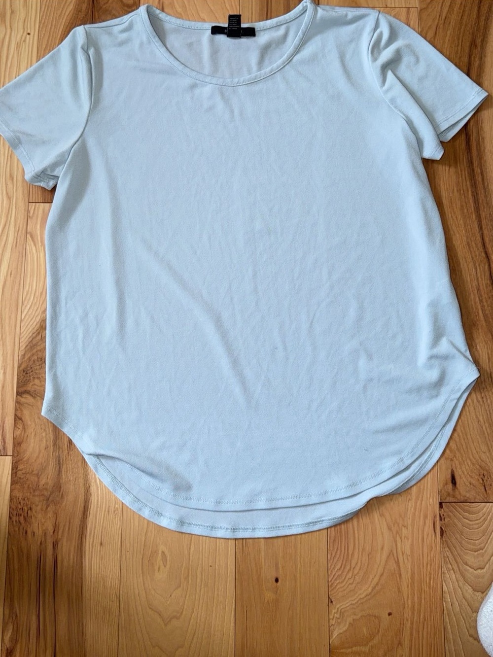 Forever 21 baby blue shirt